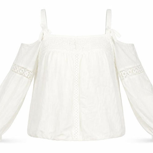 ZOE ROSE Womens Beige   Basic Blouse Size 8