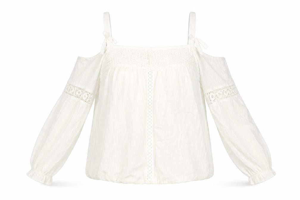ZOE ROSE Womens Beige   Basic Blouse Size 8