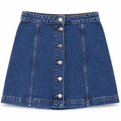 Topshop Womens Blue   Mini Skirt Size 25 in