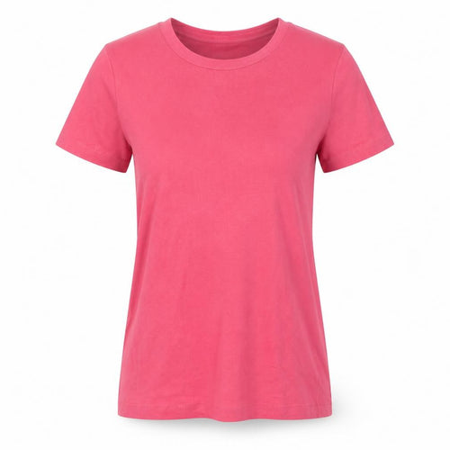 Petit Bateru Womens Pink   Basic T-Shirt Size M