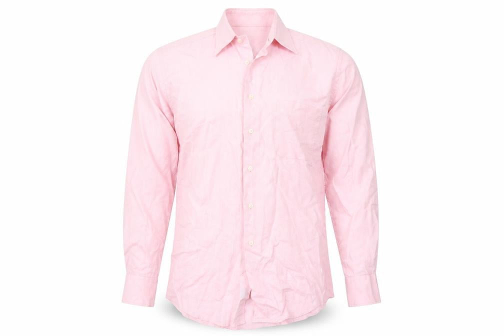 John Lewis Mens Pink    Button-Up Size S
