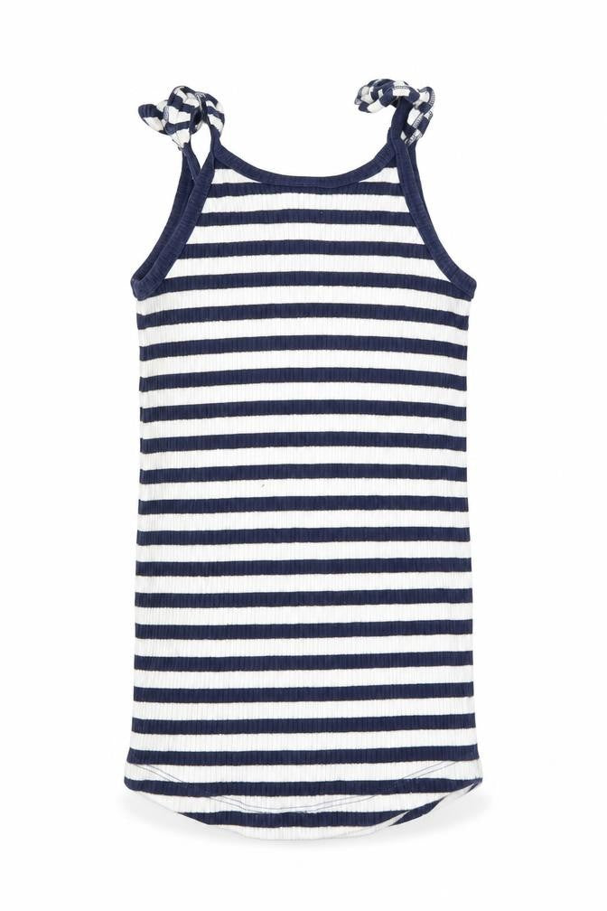 Country Road Girls Blue Striped  Camisole T-Shirt Size 7 Years