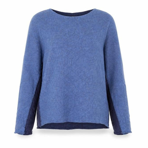 collezone Womens Blue  Knit Pullover Jumper Size S