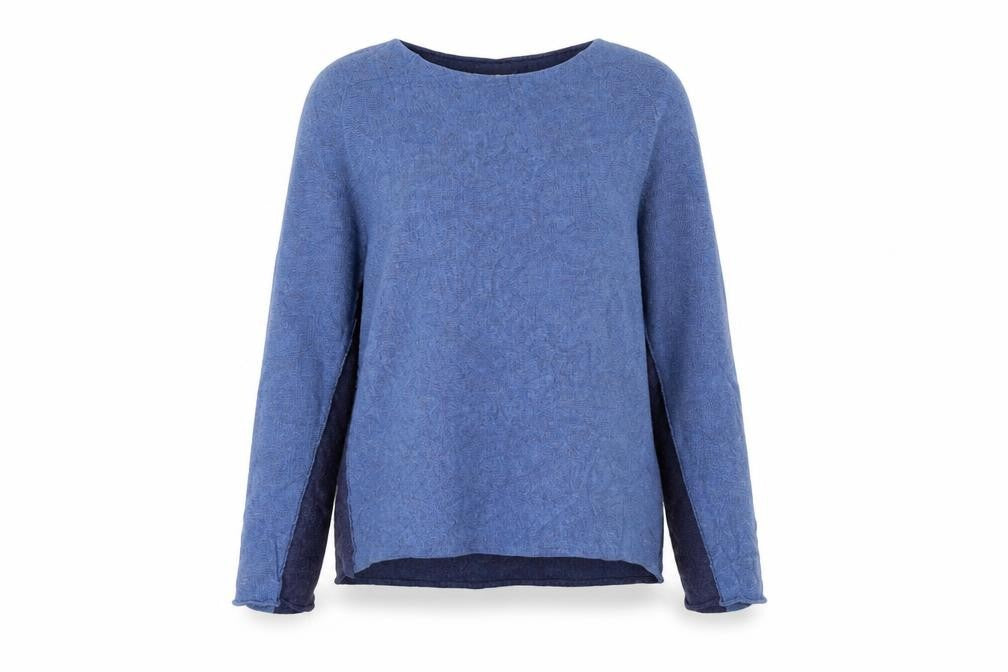 collezone Womens Blue  Knit Pullover Jumper Size S