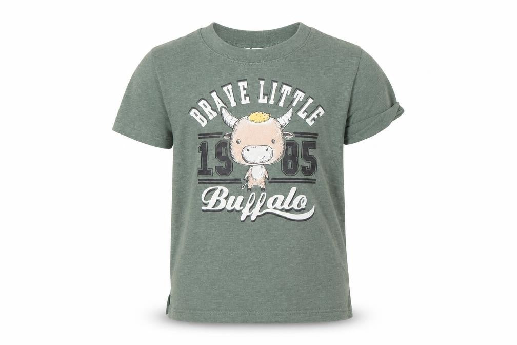 Fox Boys Green   Basic T-Shirt Size 2 Years