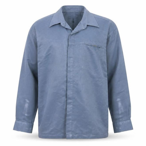 Petroleum Mens Blue    Button-Up Size M