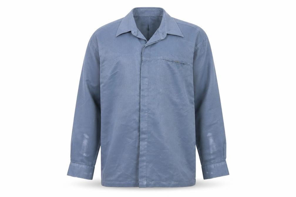 Petroleum Mens Blue    Button-Up Size M