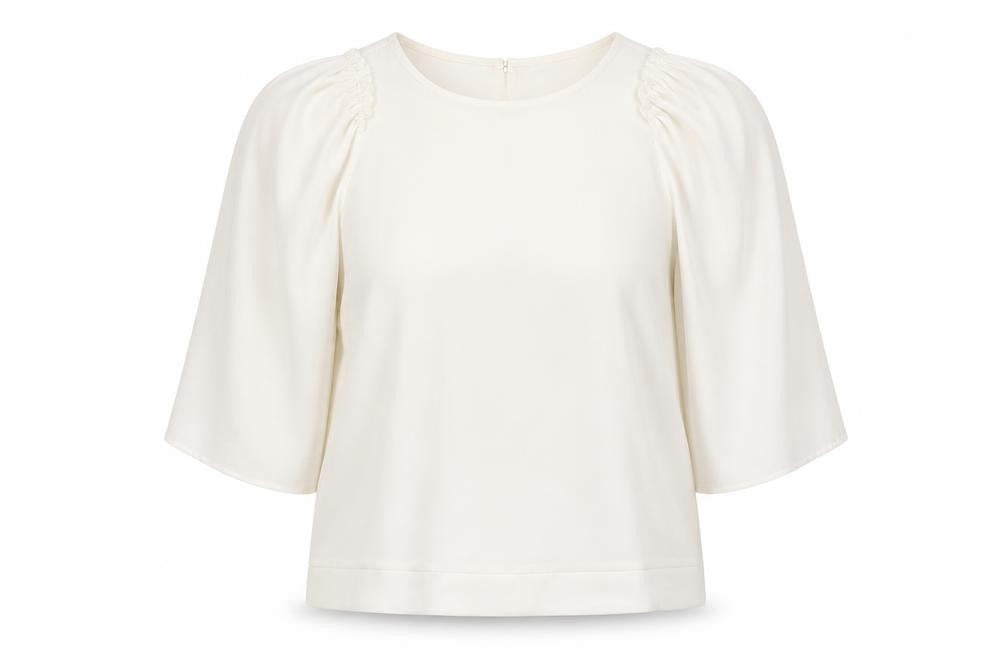 MOTIVI Womens White   Basic Blouse Size 14