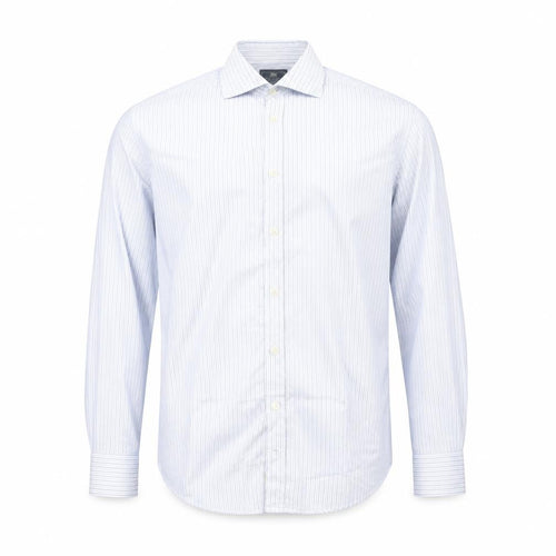 Hawes & Curtis Mens Blue Striped   Button-Up Size 34