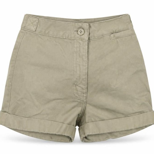 Weekday Womens Green  Denim Hot Pants Shorts Size 6