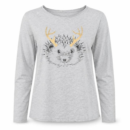 Maison De Nimes Womens Grey   Basic T-Shirt Size S