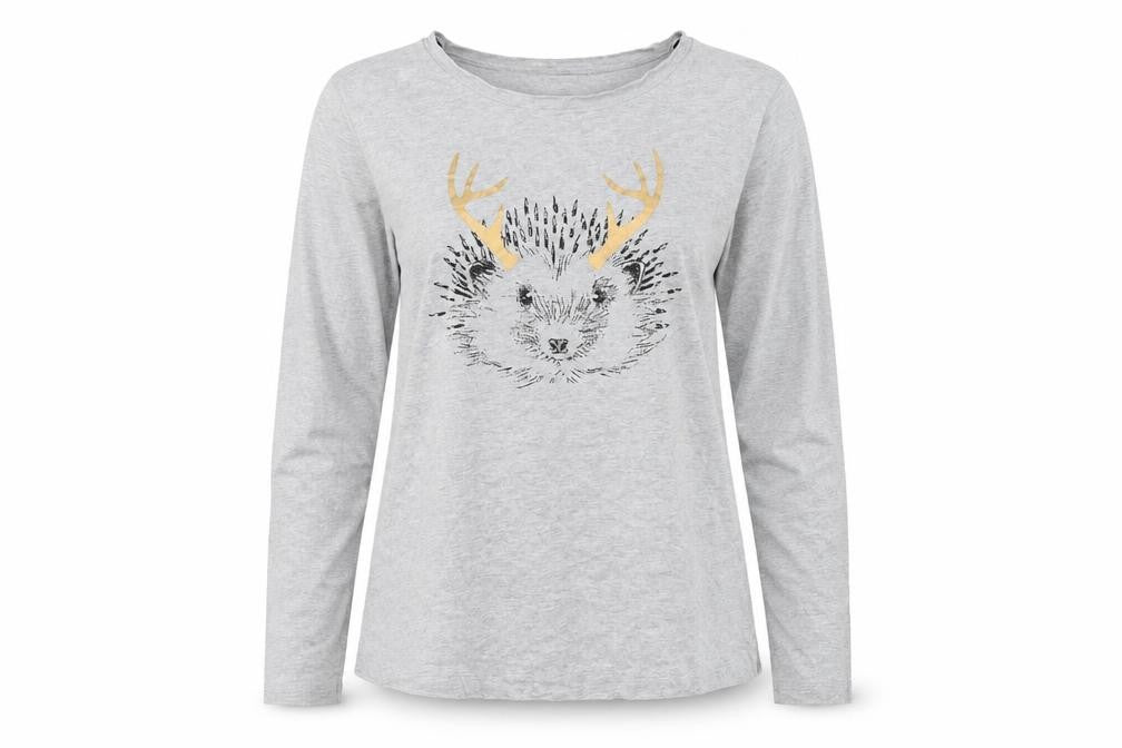 Maison De Nimes Womens Grey   Basic T-Shirt Size S