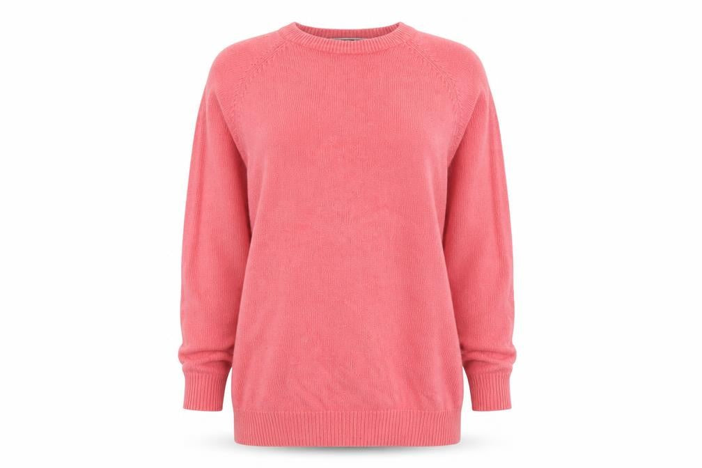 Cooc Womens Pink  Knit Pullover Jumper One Size