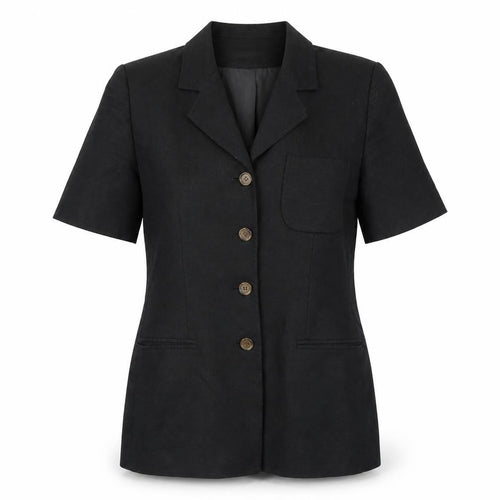 Jennifer Moore Womens Black   Jacket Blazer Size 8