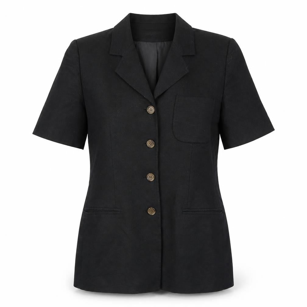 Jennifer Moore Womens Black   Jacket Blazer Size 8