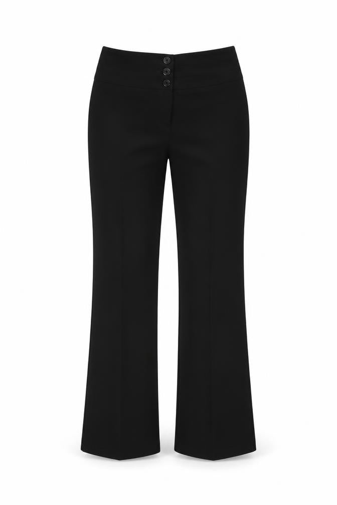 George Womens Black   Trousers  Size 10 L29 in