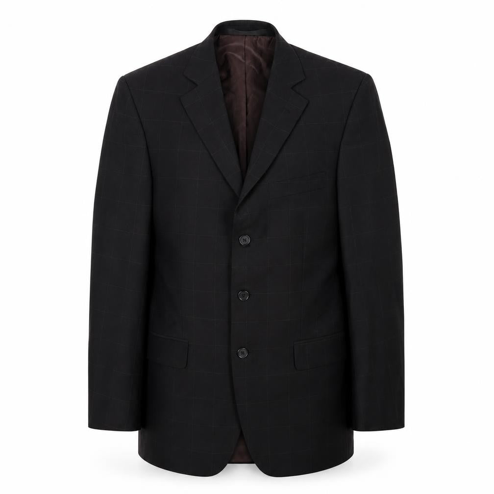 Marks and Spencer Womens Black   Overcoat Coat Size 38