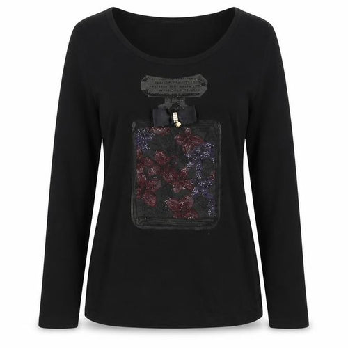 My Pink Tee Womens Black   Basic T-Shirt Size M