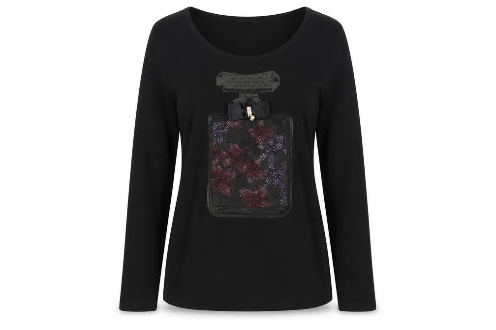 My Pink Tee Womens Black   Basic T-Shirt Size M