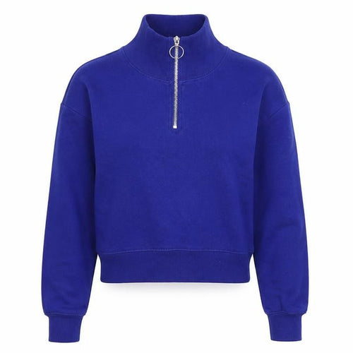 Divded Womens Blue   Henley Jumper Size XS