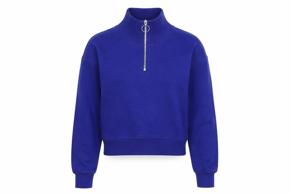 Divded Womens Blue   Henley Jumper Size XS