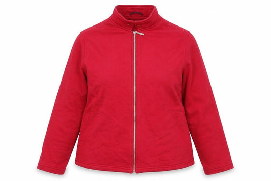 Front view of Debenhams women’s pink jacket, size UK 18