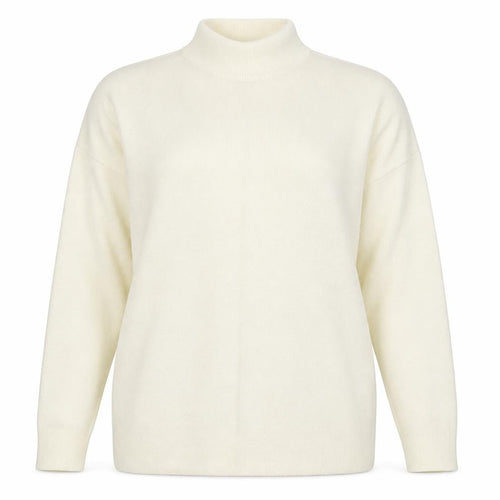 Damart Womens Ivory  Knit Pullover Jumper Size 16