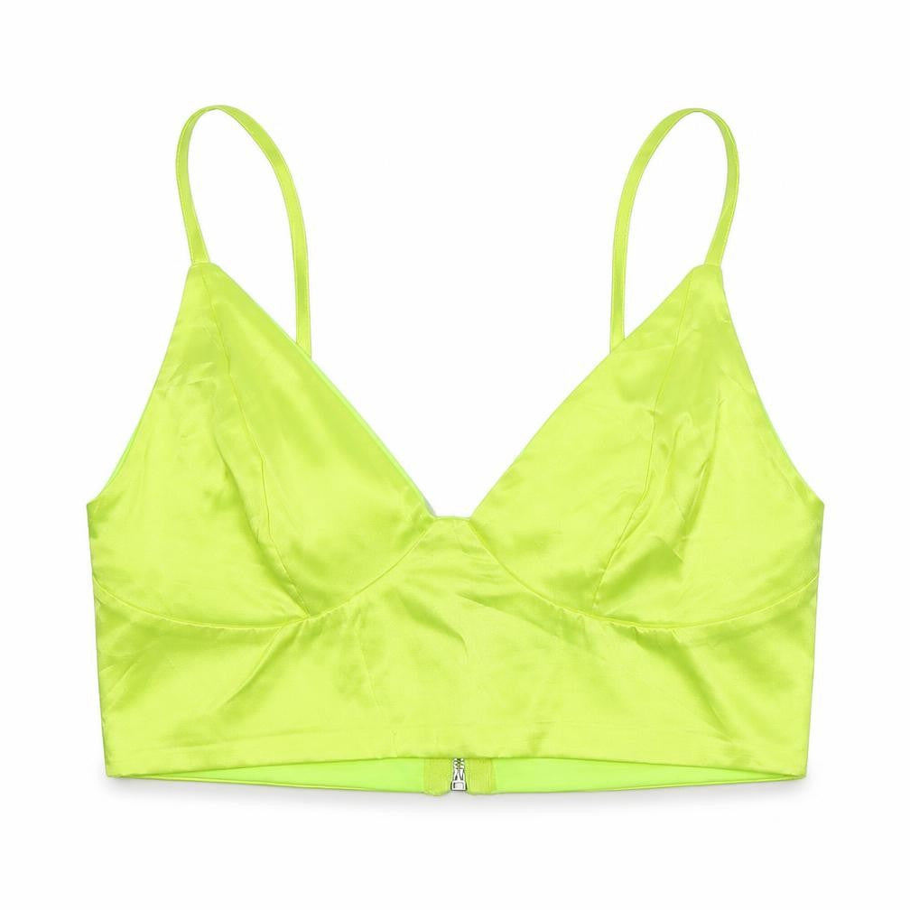 Missguided Womens Green   Camisole Tank Size 10