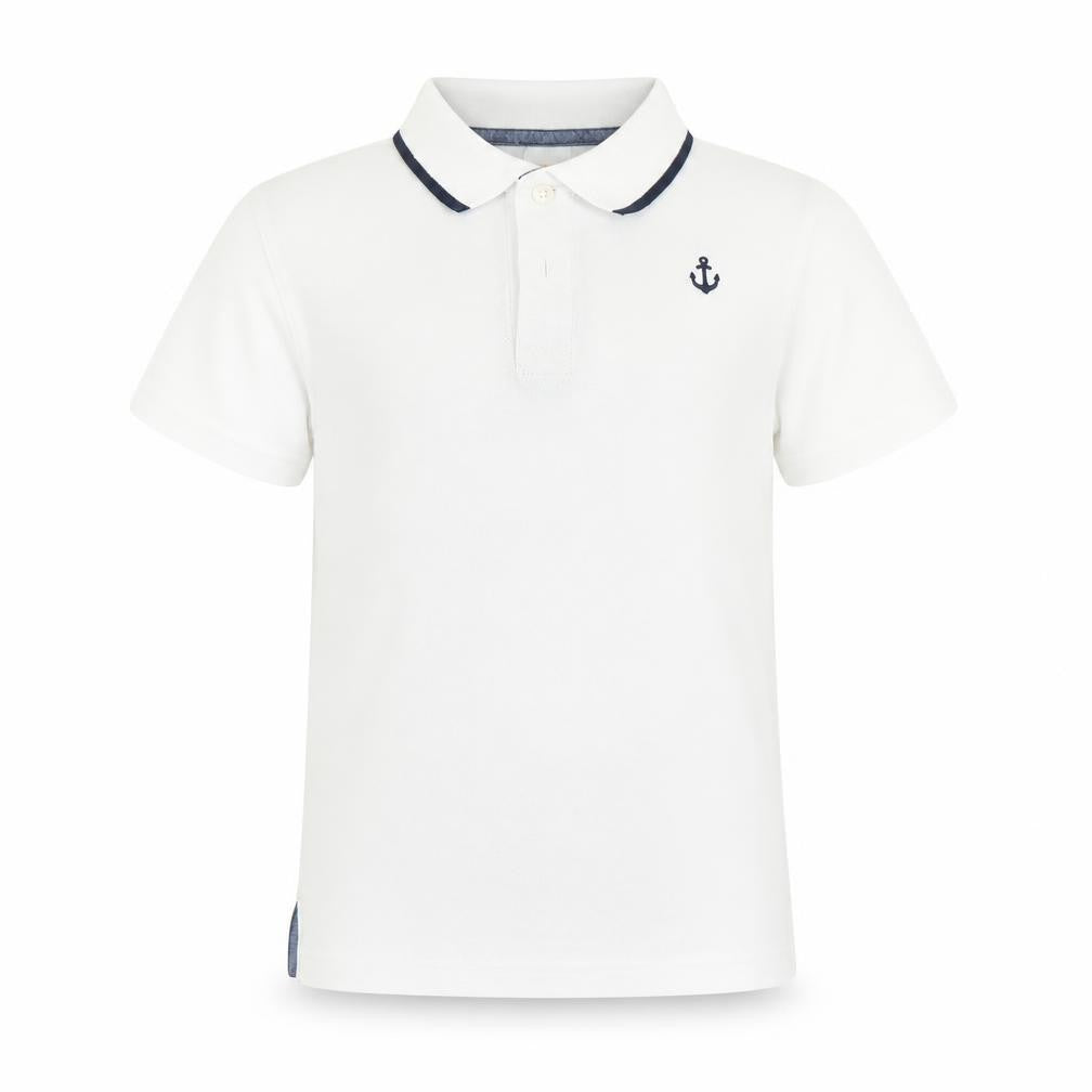 Gymboree Boys White   Basic Polo Size S