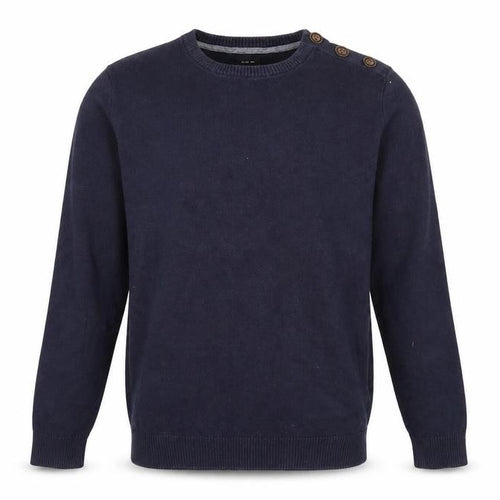 quaterback Mens Blue   Pullover Jumper Size S