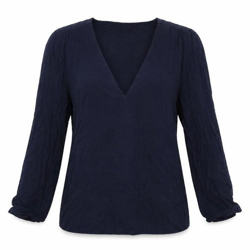 Massimo Alba Womens Blue   Basic Blouse Size XS