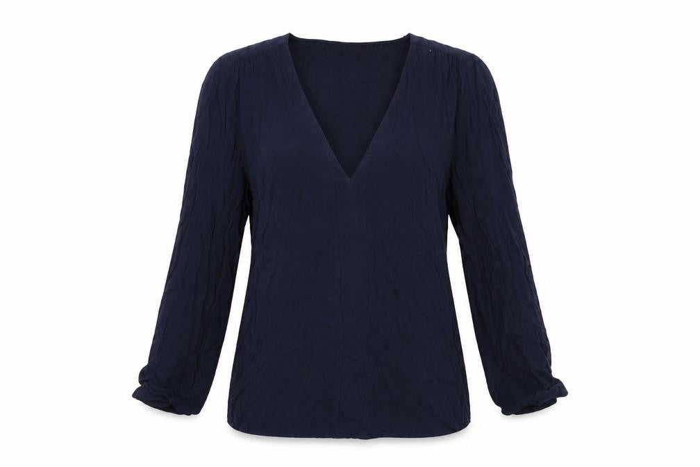 Massimo Alba Womens Blue   Basic Blouse Size XS