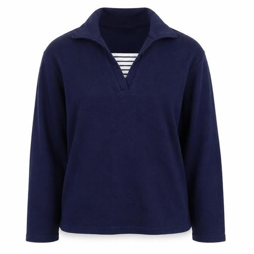 Papaya Womens Blue   Pullover Sweatshirt Size S