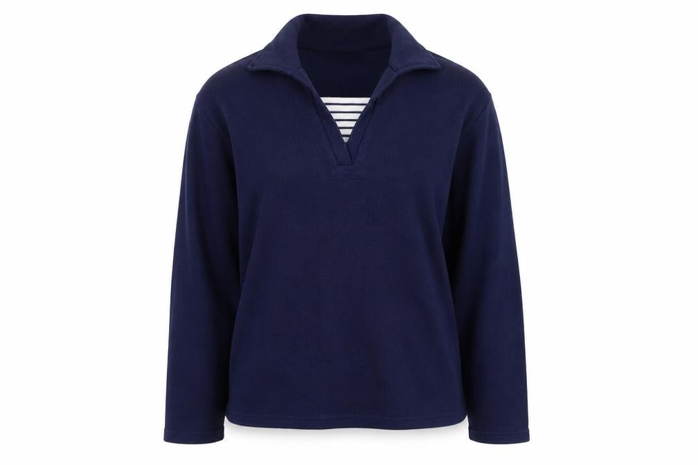 Papaya Womens Blue   Pullover Sweatshirt Size S