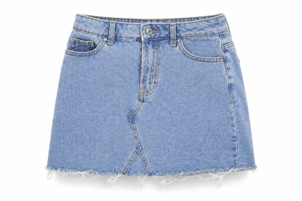 deniem co Womens Blue   Hot Pants Shorts Size 8