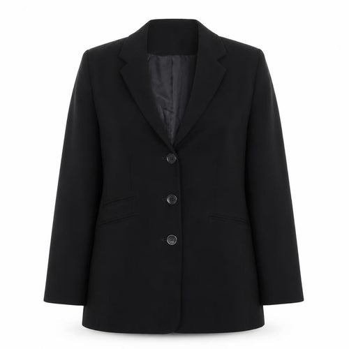 Preworn Womens Black   Jacket Blazer Size 12