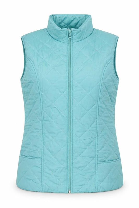 Front view of Preworn women’s green jacket, size M