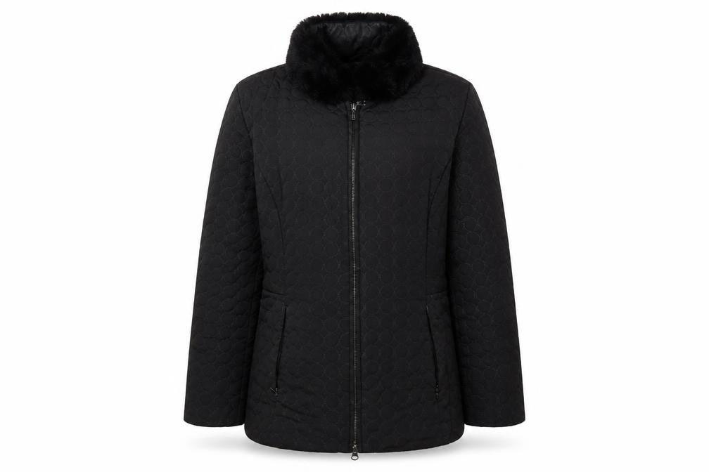 Jones New York Womens Black   Jacket Coat Size M