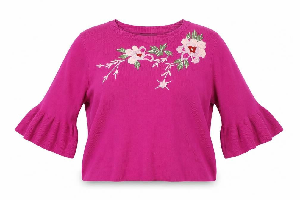 Per Una Womens Purple   Pullover Jumper Size 18