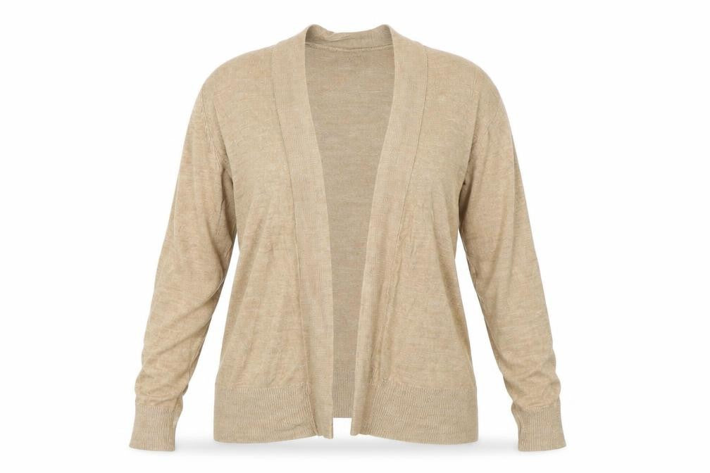 Marks and Spencer Womens Beige   Cardigan Jumper Size M