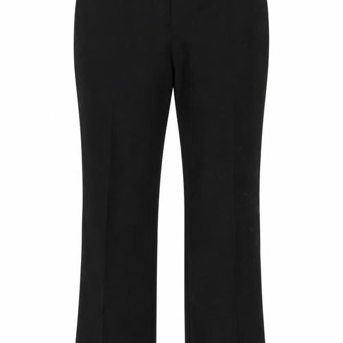 BHS Womens Black   Trousers  Size 12 L28 in