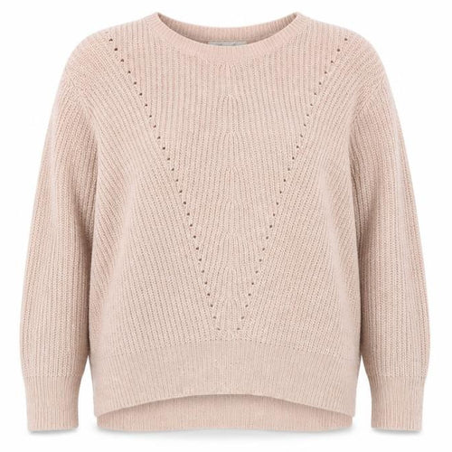 Peacocks Womens Pink   Pullover Jumper Size L