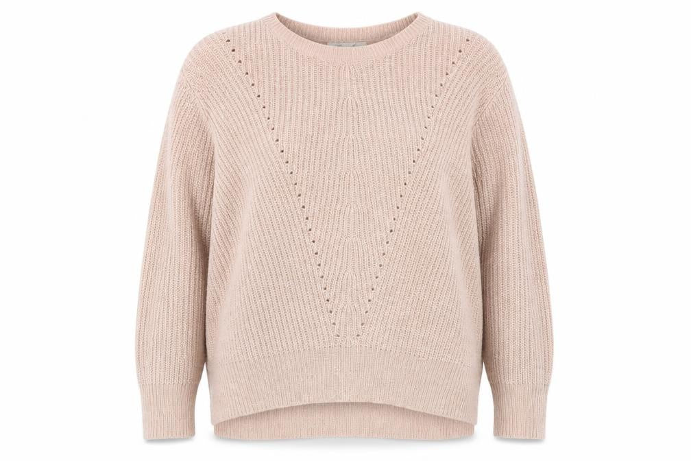 Peacocks Womens Pink   Pullover Jumper Size L