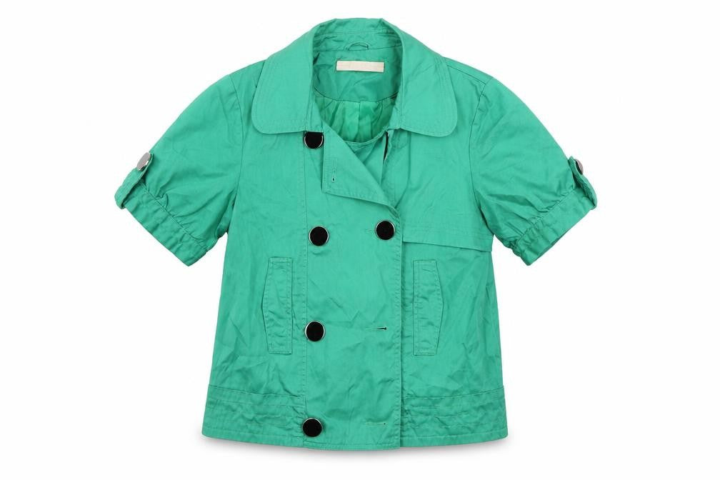 VERO MODA Womens Green   Jacket Coat Size L
