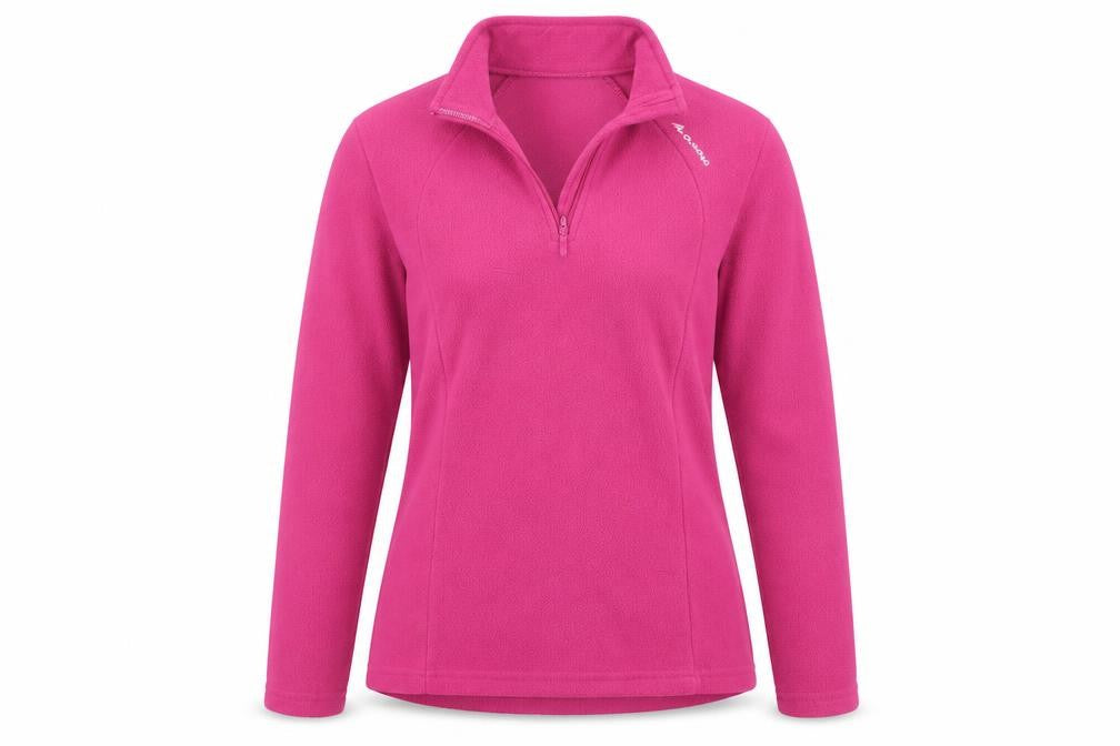 DECATHLON Womens Pink  Fleece Jacket  Size L