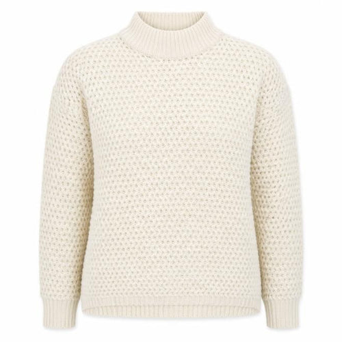 QED London Womens Ivory  Knit Pullover Jumper Size S