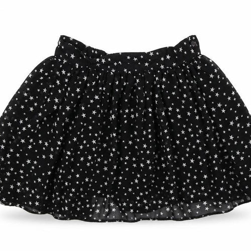 Candy Couture Womens Black Geometric  Mini Skirt Size 26 in