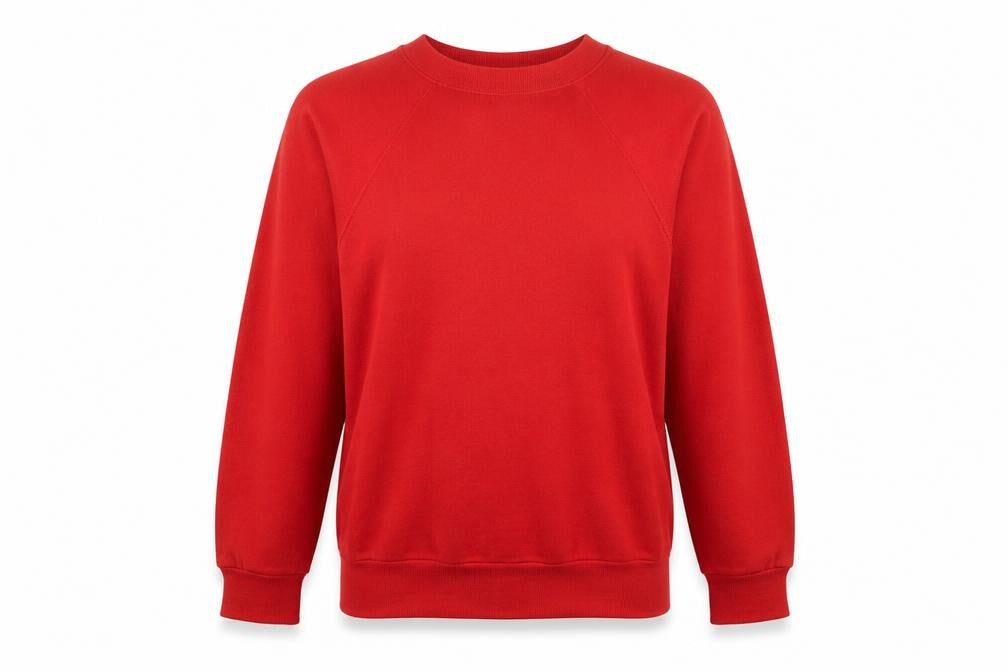 Preworn Womens Red   Pullover Sweatshirt Size L