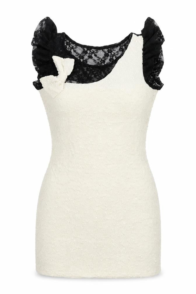 Preworn Womens White   Bodycon  Size S