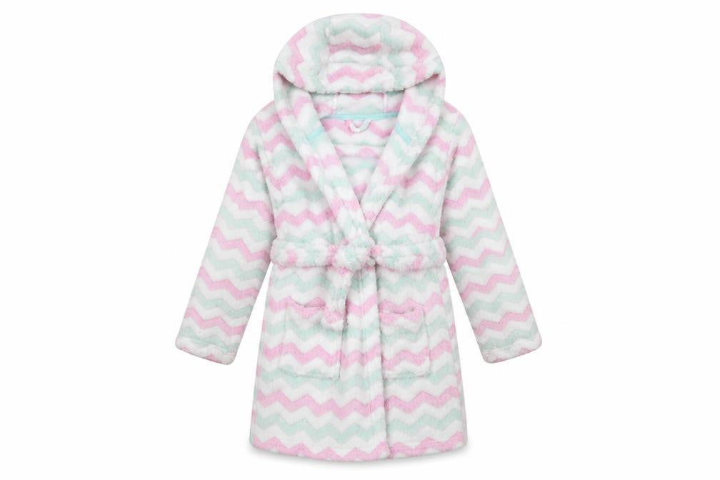 Matalan Girls Blue Solid  Top Robe Size 6 Years